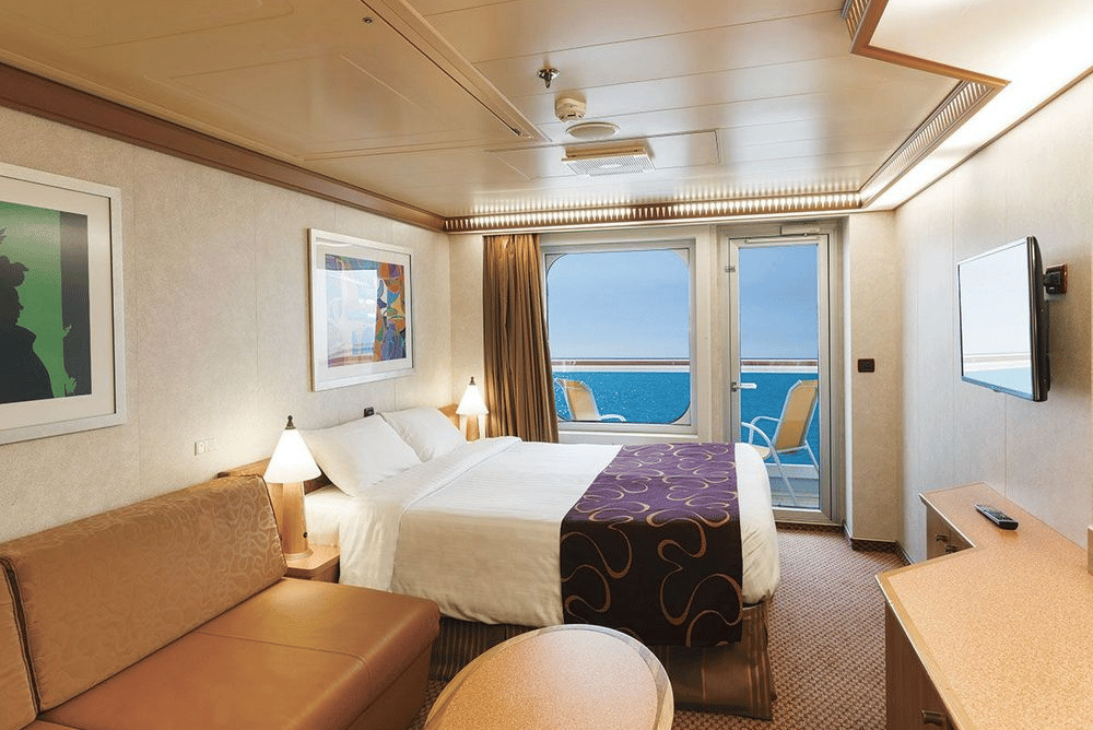 mini cruzeiro cabine com varanda