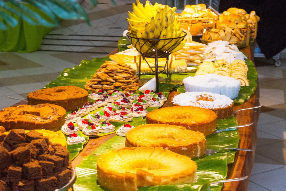 Cafe da manha do Portal Beach Hotel